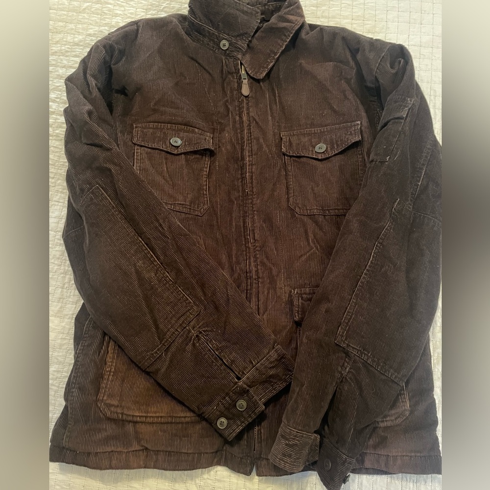 Mens Chaps corduroy coat